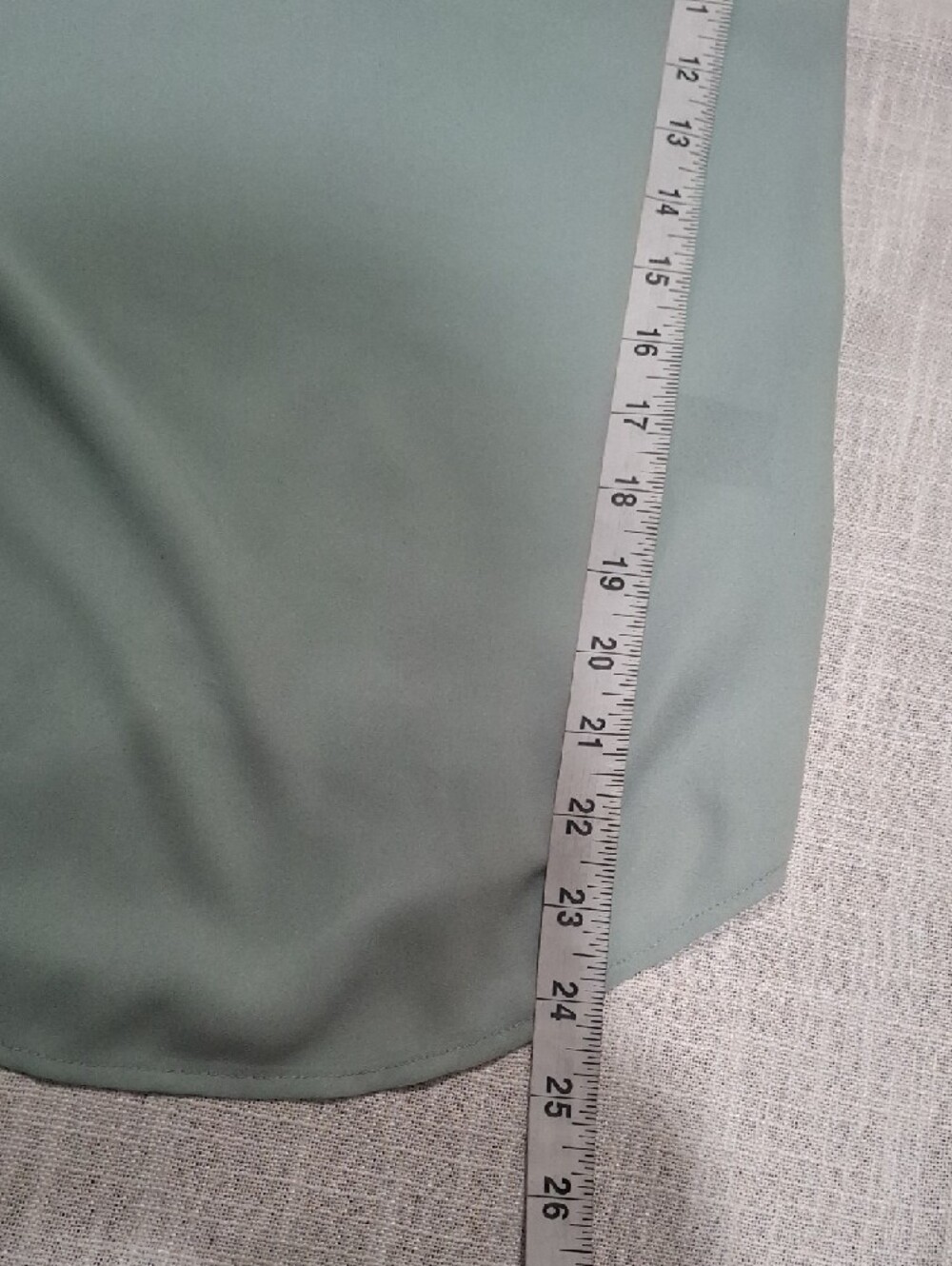 Cynthia Steffe Light Sage Split-Neck Cap Sleeve Blouse Size M - Picture 6 of 7